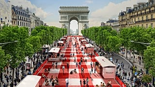 Une représentation artistique du superbe pique-nique à Paris