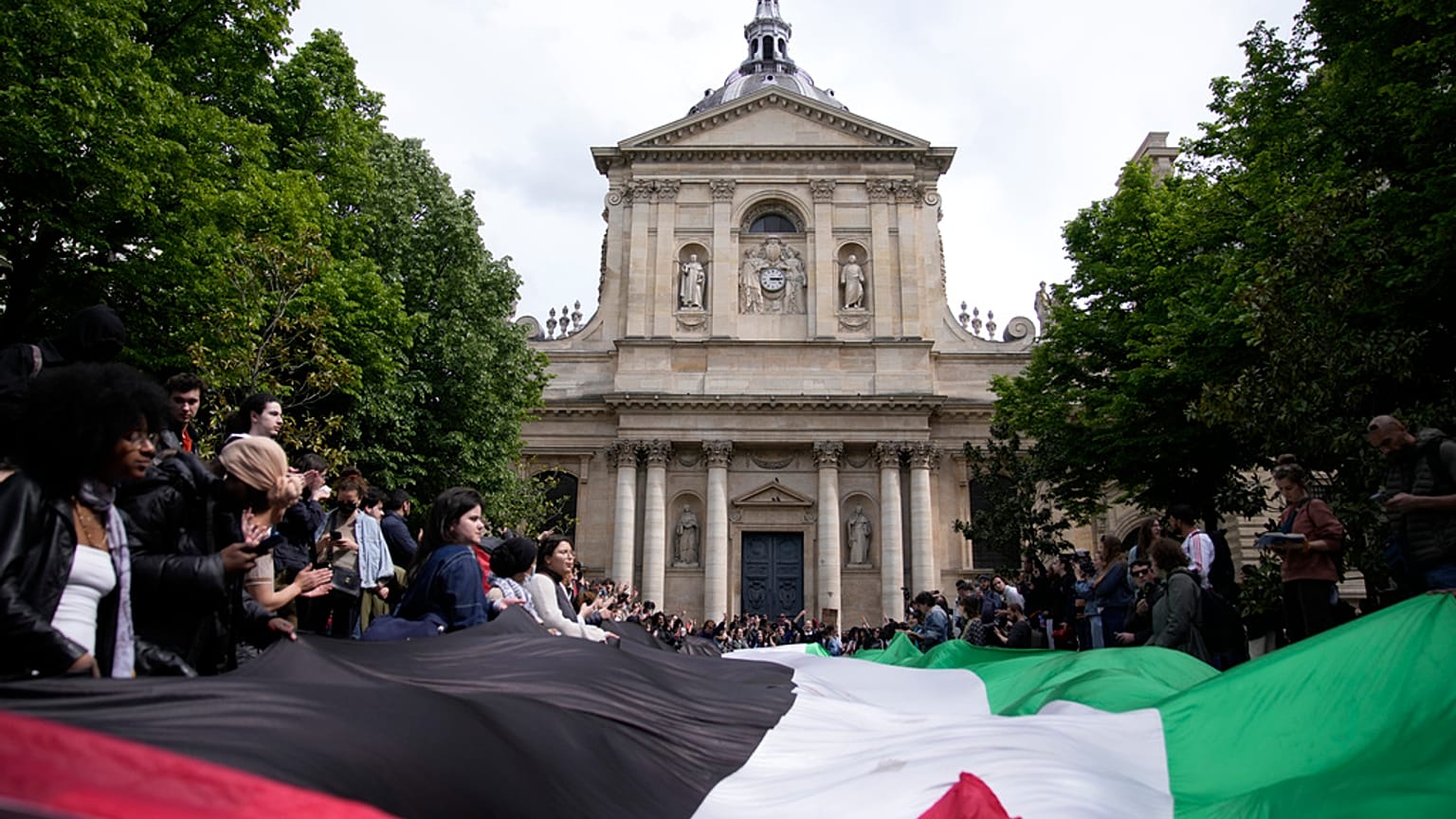 protesta pro Palestina