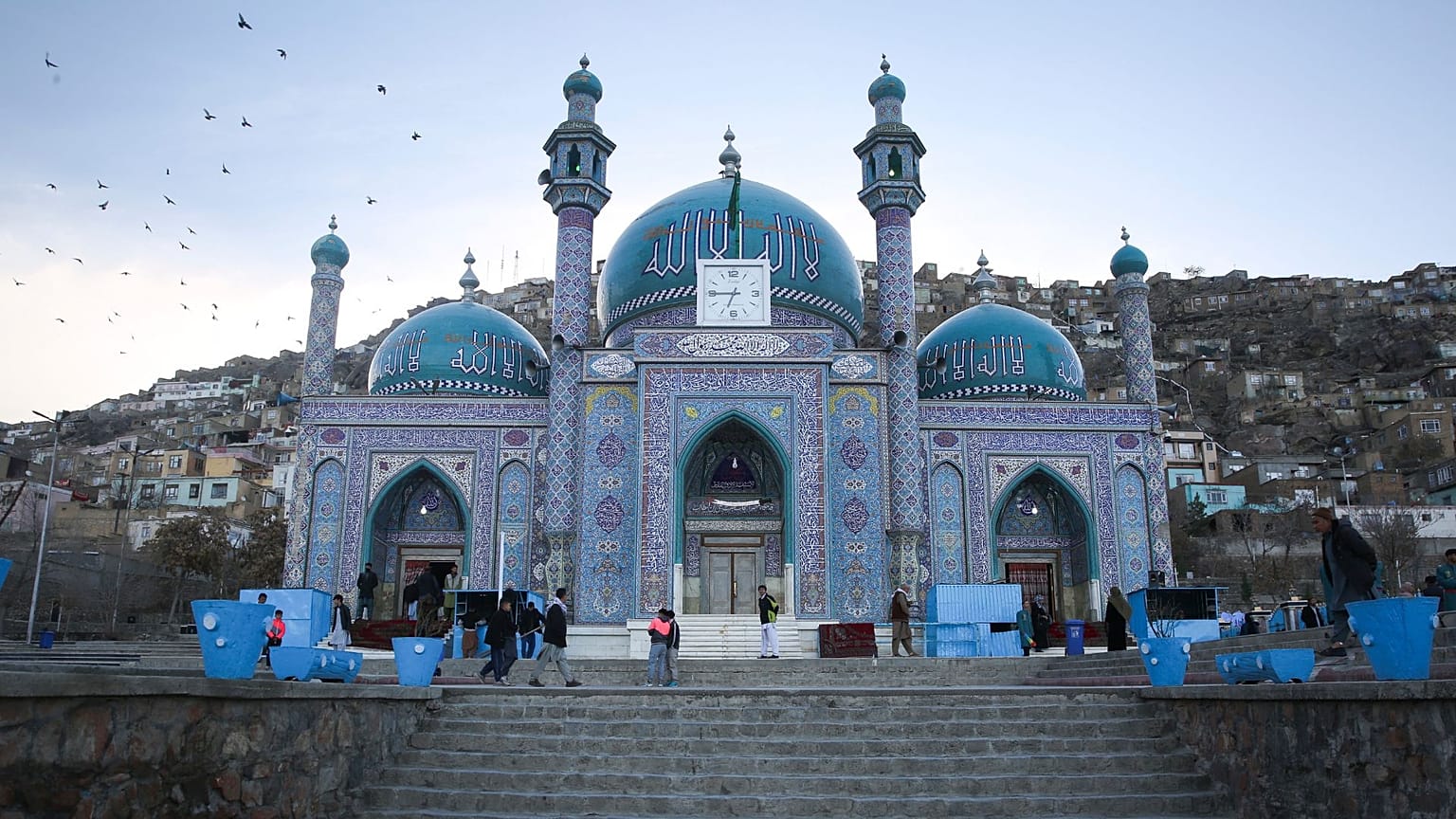 Hazara's Sakhi Shrine in Kabul, Afghanistan, 19 April 2024. 