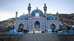 Hazara's Sakhi Shrine in Kabul, Afghanistan, 19 April 2024. 