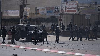 درگیری نیروهای ارتش اسرائیل با ساکنان روستایی در کرانه باختری یک روز قبل از حمله هفتم اکتبر حماس به خاک اسرائیل در هفتم اکتبر ۲۰۲۳