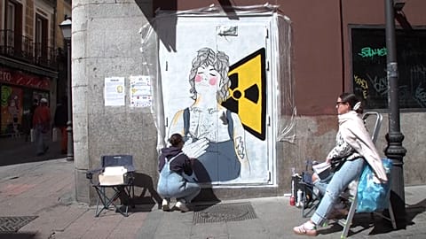 Madrid's streets burst with colour: Pinta Malasaña urban art festival takes over