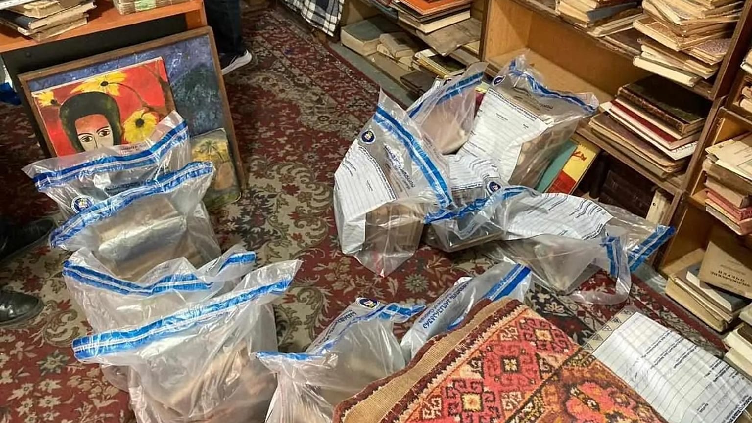 Authorities recovered over 150 books in last week's raids and are conducting provenance studies to see if they're part of the 170+ stolen.