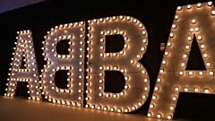 Un letrero de Abba.