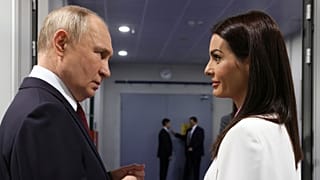 Rusya Devlet Başkanı Vladimir Putin ve Gagauz Özerk Yeri Başkanı Yevgeniya Gutsul