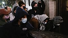 تصرف ساختمان هامیلتون در دانشگاه کلمبیا توسط معترضان هوادار فلسطینی‌ها