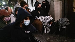 تصرف ساختمان هامیلتون در دانشگاه کلمبیا توسط معترضان هوادار فلسطینی‌ها