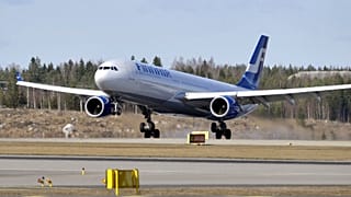 Finlandiya'nın ulusal havayolu şirketi Finnair'e ait bir uçak