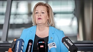 Almanya İçişleri Bakanı Nancy Faeser