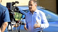 Fabrice Leggeri a litvániai Druskininkai településen 2021. július 19-én