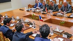 اجتماع شكري بنظيره الفرنسي