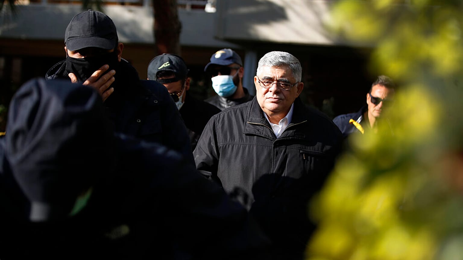 O αρχηγός της εγκληματικής οργάνωσης Χρυσή Αυγή Νίκος Μιχαλολιάκος
