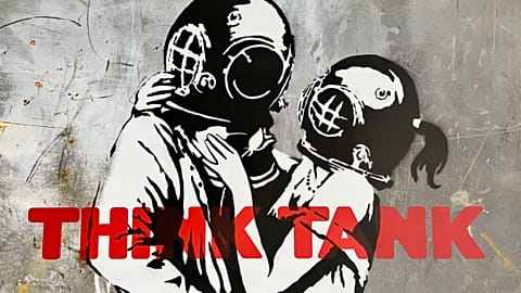 Think Tank (Blur album) by Banksy 