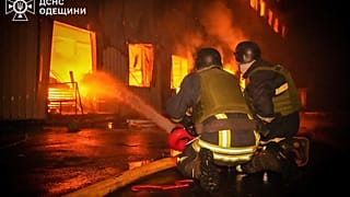 ΠΥΡΚΑΓΙΑ ΜΕΤΑ ΑΠΟ ΕΠΙΘΕΣΗ ΣΤΗΝ ΟΥΚΡΑΝΙΑ