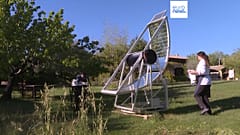 Der umweltfreundliche Solarofen.