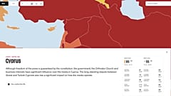 Δημοσιογράφοι Χωρίς Σύνορα, στοιχεία για την Κύπρο