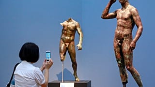 Die antike Statue steht seit fast 50 Jahren im Getty Museum.