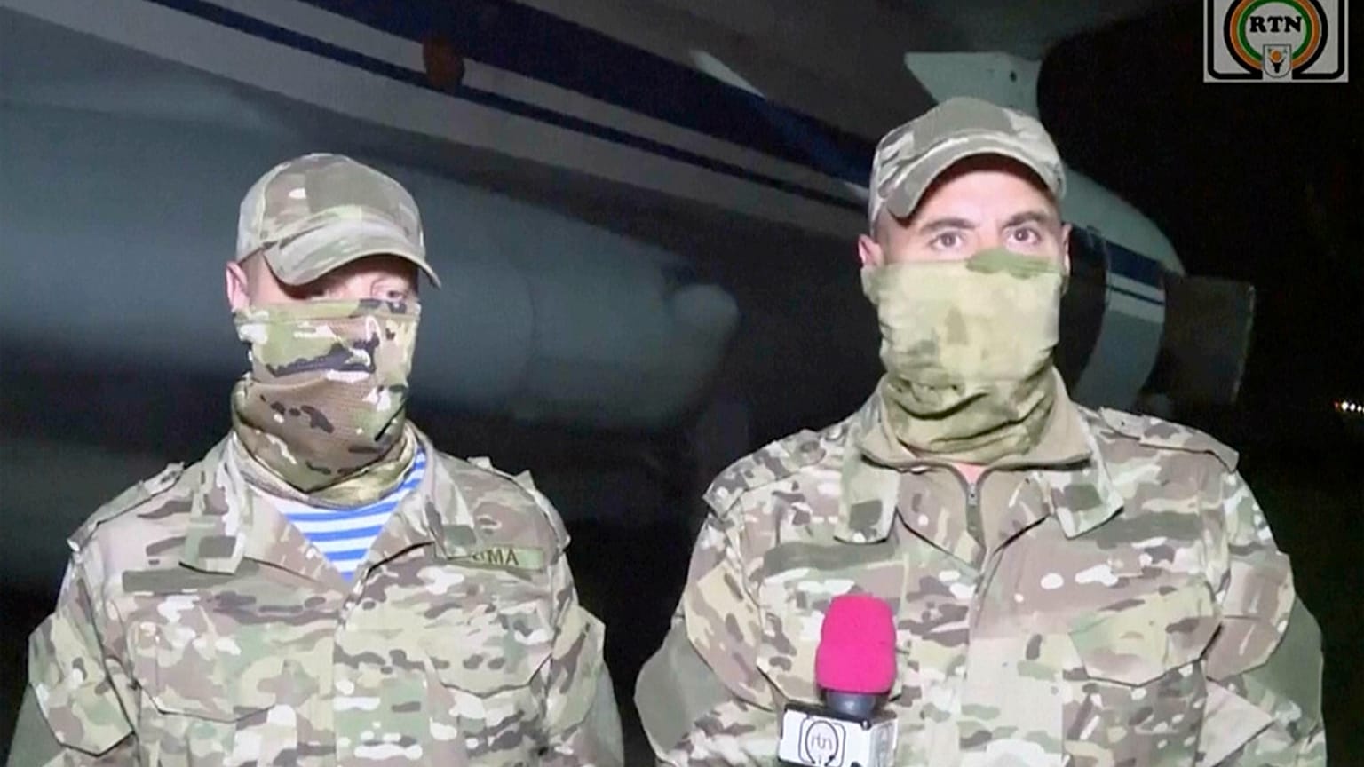 Orosz katonák Nigerben