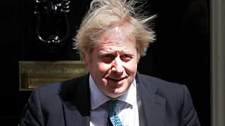 Eski İngiltere Başbakanı Boris Johnson Başbakanlık konutunun kapısında / Arşiv