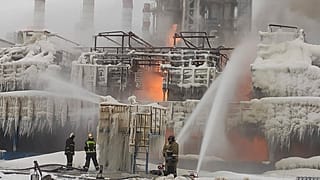 محطة غاز طبيعي في سان بطرسبورغ