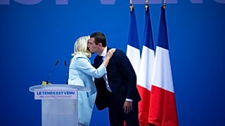 Marine Le Pen és Jordan Bardella
