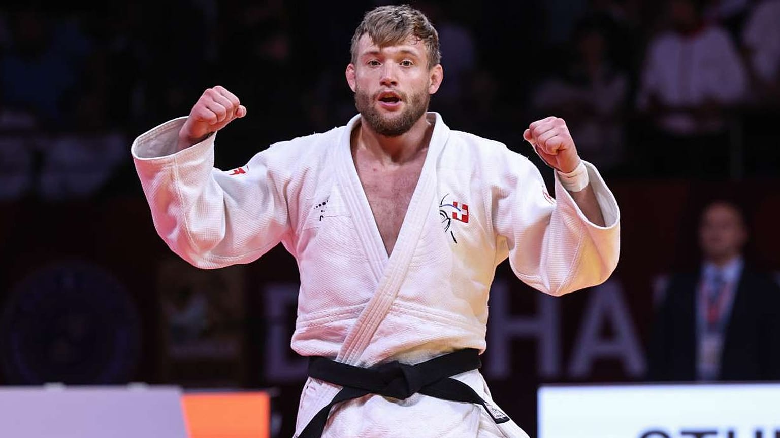 Le champion du monde en titre suisse en -73 kg, Nils Stump.