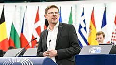 MEP during a European Parliament Plenary session in Strasbourg, 24 April 2024