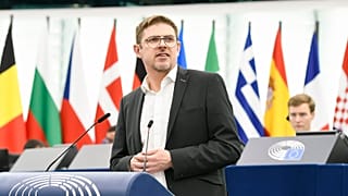 MEP during a European Parliament Plenary session in Strasbourg, 24 April 2024