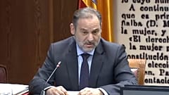 José Luis Ábalos en el Senado, el 6 de mayo de 2024.