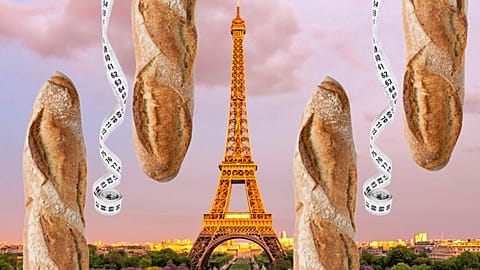 France has taken back the record for longest baguette, beating Italy's standing record with a loaf measuring 140.53 metres.