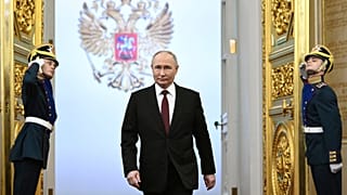 Vladimir Putin al Cremlino per la cerimonia di insediamento, 7 maggio 2024