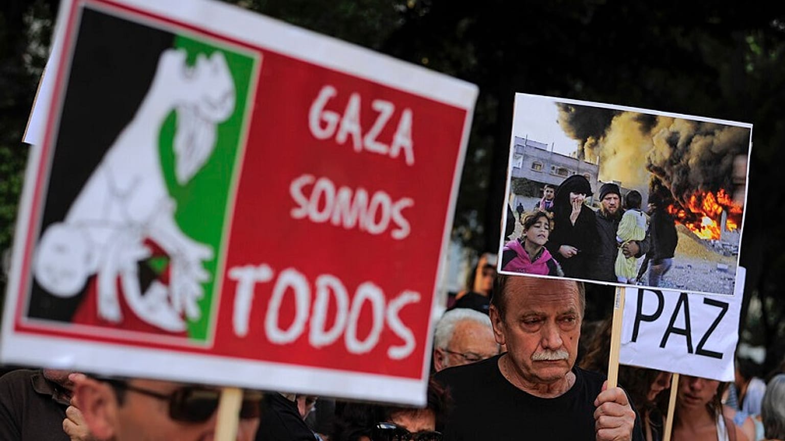 Imagen de archivo de una protesta propalestina en España