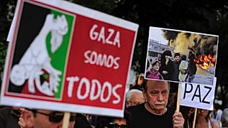 Imagen de archivo de una protesta propalestina en España
