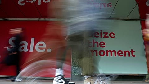 Shoppers were out in force in March