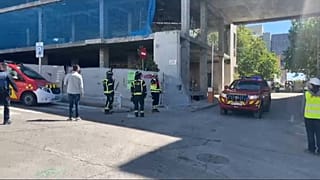 Labores de los servicios de emergencias