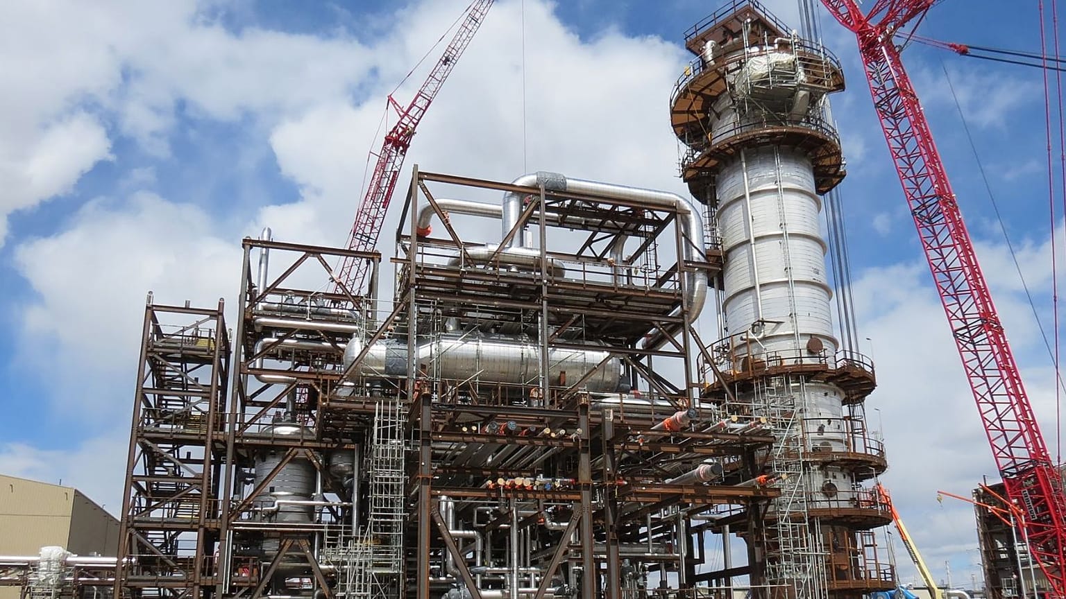 Shell's Quest Carbon Capture and Storage (CCS) project near Fort Saskatchewan, Alberta, Canada. 