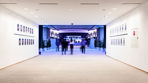 Stockshot of the European Parliament in Brussels