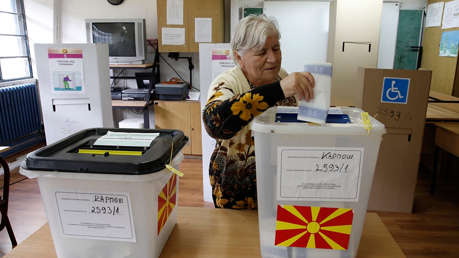 Διπλές κάλπες στη Βόρεια Μακεδονία