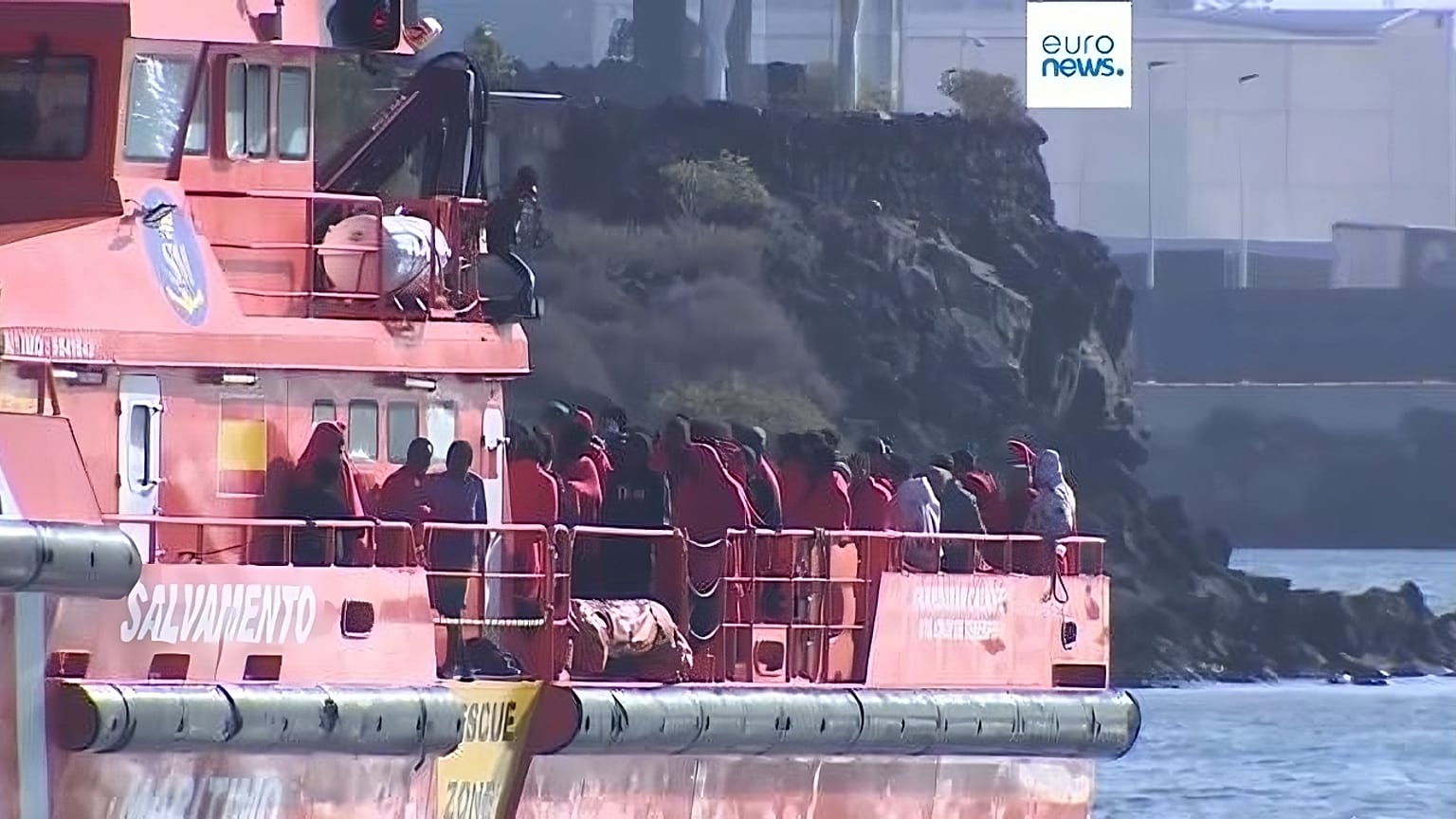 Un imbarcazione di salvataggio migranti 