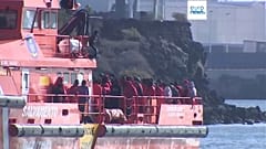 Un imbarcazione di salvataggio migranti 