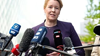 Franziska Giffey é uma figura do SPD, partido atualmente no governo na Alemanha