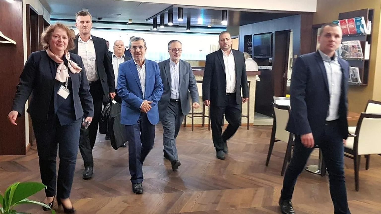 محمود احمدی‌نژاد در بوداپست