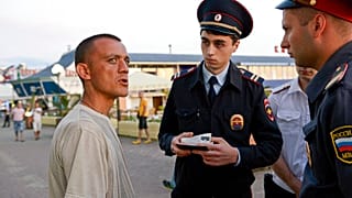 Rendőri igazoltatás Szocsiban - korábbi felvétel  
