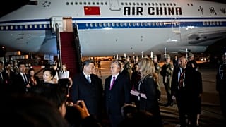Primeiro-ministro da Hungria recebe o presidente chinês Xi Jinping
