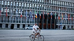 مبنى برلمان سلوفيينا بالعاصمة ليوبليانا 
