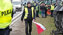 Protestas de agricultores en Polonia, marzo 2024