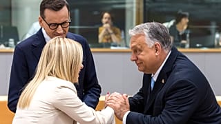 Giorgia Meloni és Orbán Viktor az egyetlen radikális jobboldali pártok kormányfői az EU-ban