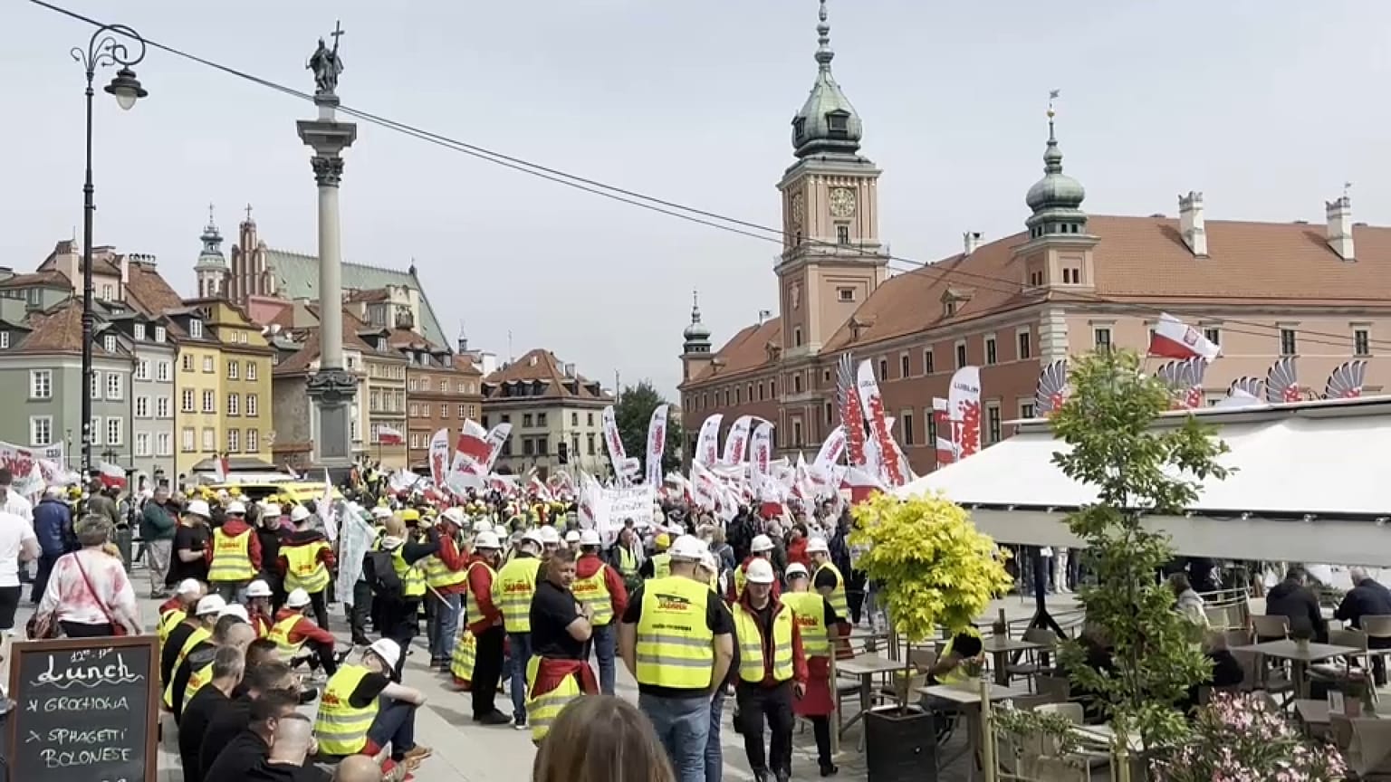 Фермеры вышли на акцию протеста