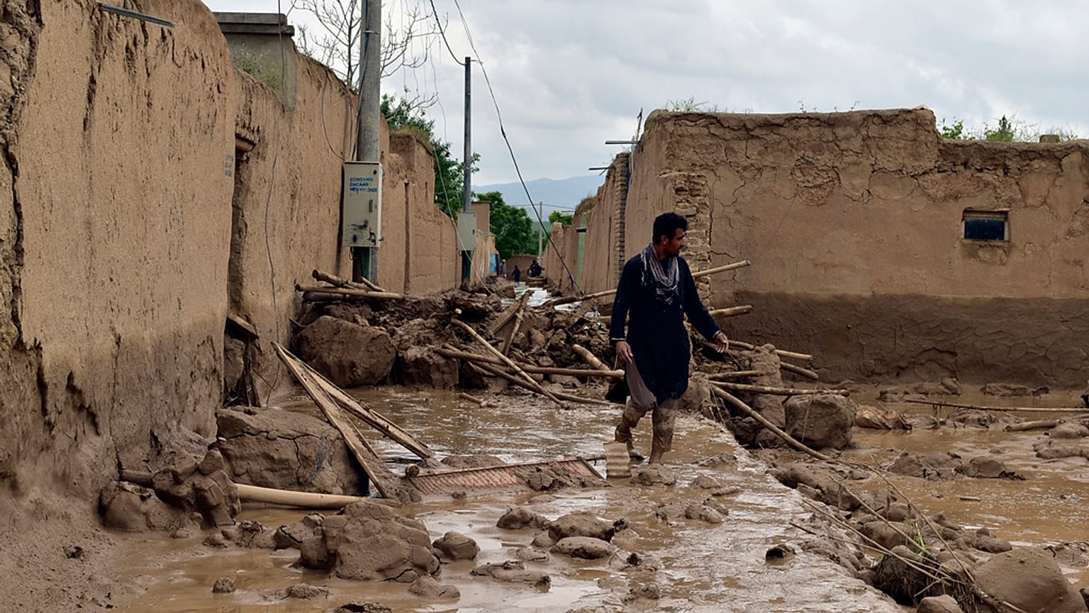 I danni provocati dalle inondazioni in Afghanistan