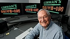 Producer Roger Corman poses in his Los Angeles office, May 8, 2013. 